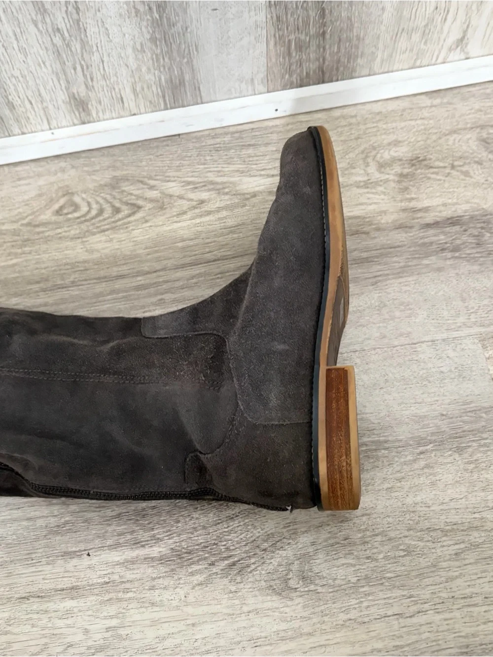 Franco Sarto over the Knee High Suede Boot Riding Boots Womens 8.5 Equestrian
